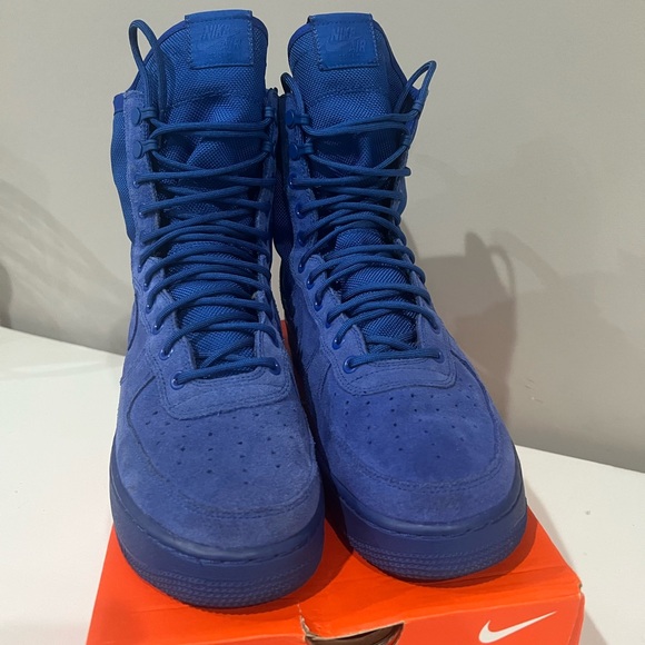Nike SF Air Force 1 High Game Royal Size 10 - Picture 12 of 14